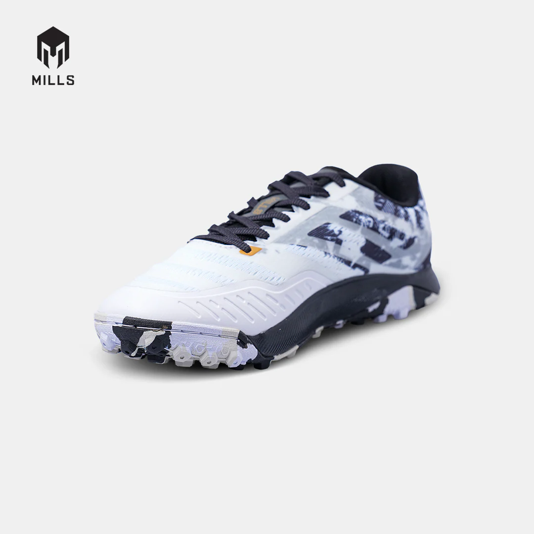 MILLS SEPATU FUTSAL VOLTASALA ALVEZ TF WHITEBLACKGOLD 9005603 - Gambar 5